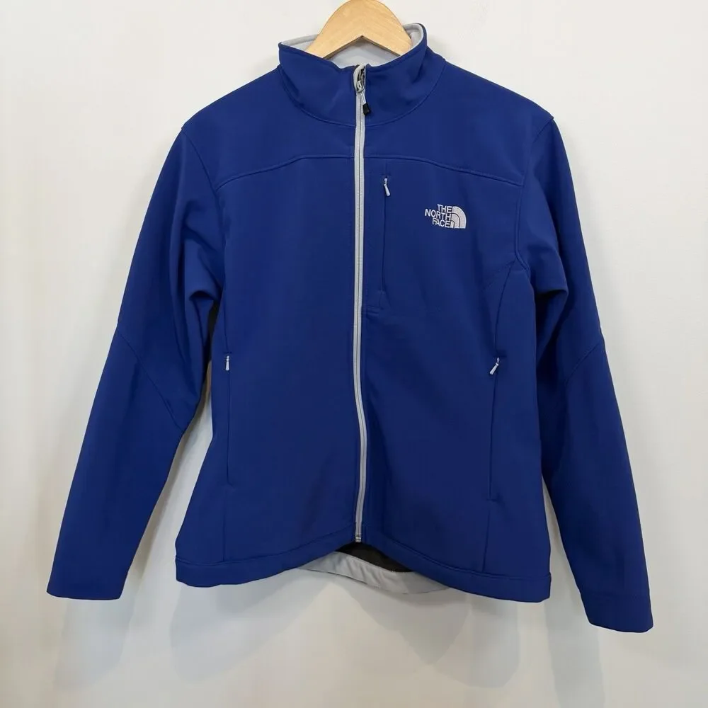 The North Face Apex Bionic Softshell Jacket Women's Large Blue Outdoors